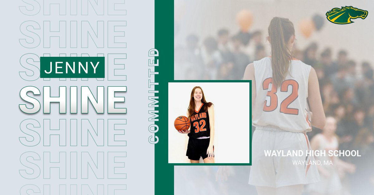 We are excited to officially announce the Skidmore Women’s Basketball Class of 2028! 🐎

First up is Dual County League All-Star, Jim Griffin Boosters Award, Scott Azulay and senior team captain from Wayland, MA. Please help us welcome Jenny Shine to our TBred Family💚#giddyup🐎