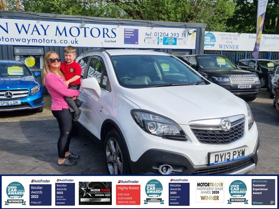 A huge thank you to Anna and Edison who came to collect their lovely Vauxhall Mokka today!👐
It's been a pleasure dealing with you both, we hope you enjoy your new car.
#Happymotoring #Happycustomer #Newcarday
