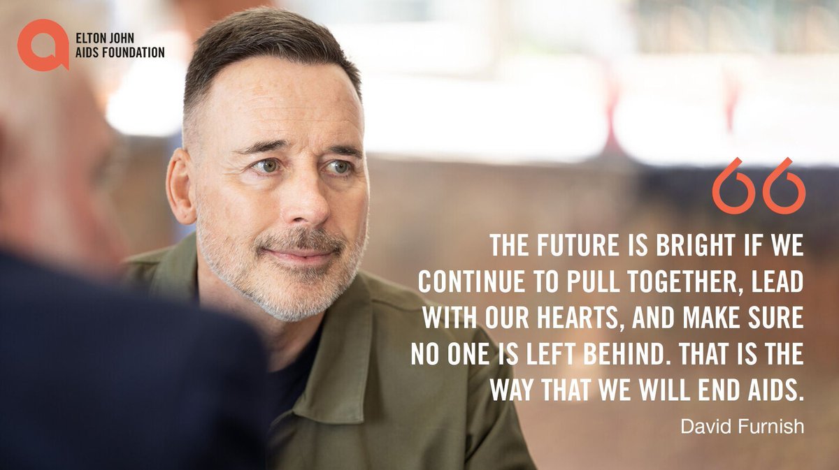 With unity, compassion, and inclusivity, we can make our goals of ending AIDS a reality. Let's follow David Furnish's inspiring words and ensure that no one is left behind.