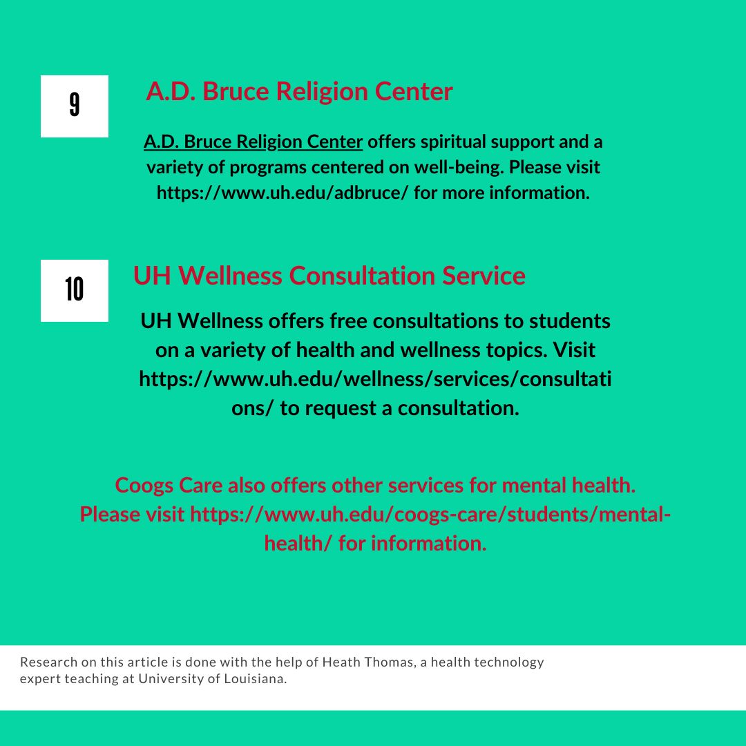 As finals approach and mental health becomes a top priority during Mental Health Awareness Month, it's important to remember that there are easily accessible resources available to support your mental health needs. Take care of yourself and reach out for help when you need it.