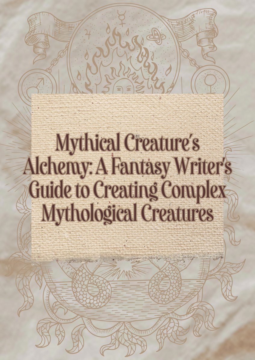 Made a free comprehensive guide for creating multidimensional mythical creatures in fantasy. Dm me or comment & I will send it your way :)
#writer #fantasywriter #WriterCommunity