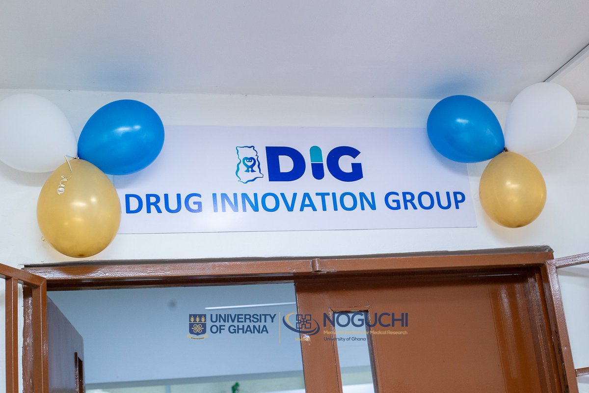NMIMR_UG's tweet photo. A brief ceremony has been held to commission the refurbished Medicinal Chemistry Laboratory of the @drug_innovation at the Department of Chemistry, @UnivofGh, as part of the "Supporting a Drug Discovery Hub in Ghana" project led by Prof. @DorothyYeboahM1, Director, NMIMR.

(1/3) https://t.co/0HoFcmZJoY