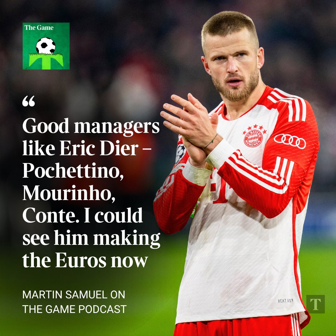 🎙️ Monday was Take That, today it was Don McLean and Buddy Holly on The Game Podcast! Plus: Dier, Sancho, Havertz, Ipswich, Klopp and best teams who didn't win titles Listen: podfollow.com/the-game With @GregorRoberts0n Tony Cascarino and Martin Samuel @TimesSport