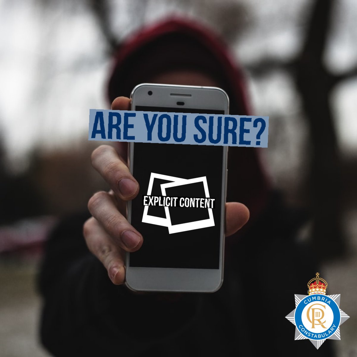 When you send an indecent image, you’re no longer in control of it, leaving you vulnerable to abuse and blackmail. Visit: orlo.uk/teTCS for information and advice on what to do if you've been targeted.