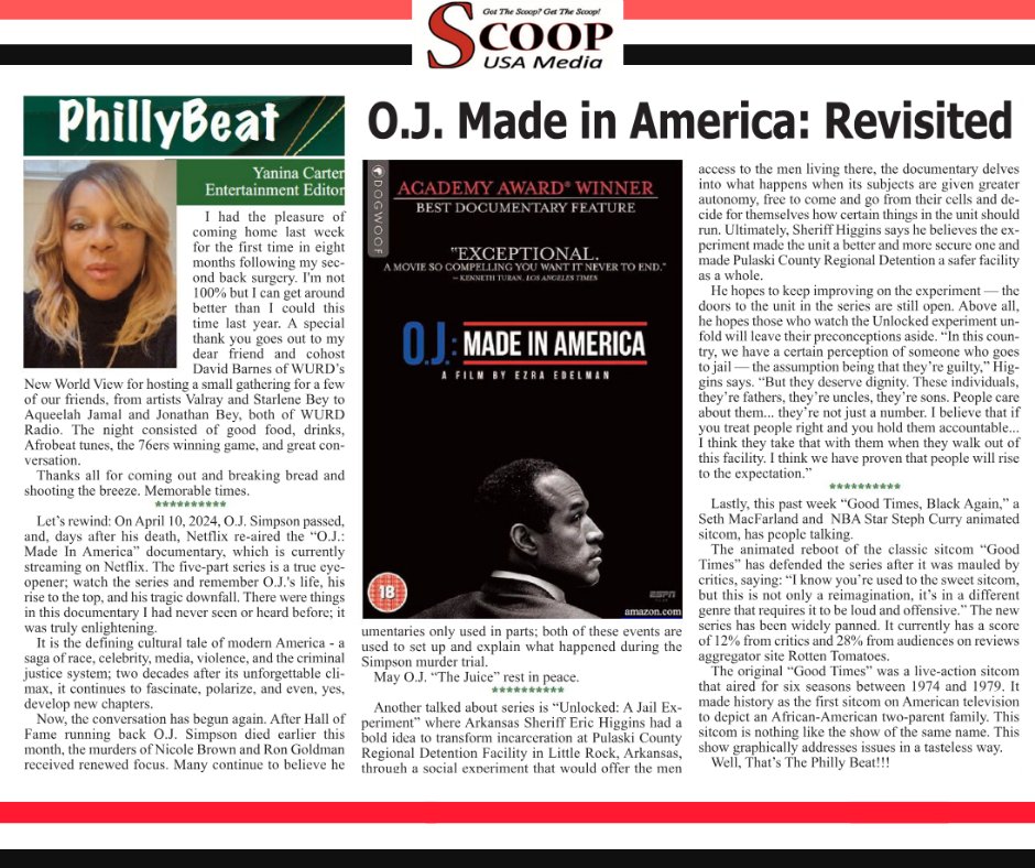 Reflections on Homecoming: A Blend of Celebration, Documentary, and Animated Controversy.
Read: scoopusa-pa.newsmemory.com/?publink=2421f…
.
.
.
.
.
#blackmedia #localnews #community #scoop #news #africanamericans #philadelphia #scoopusamedia #philly #scoopusa #subscribe