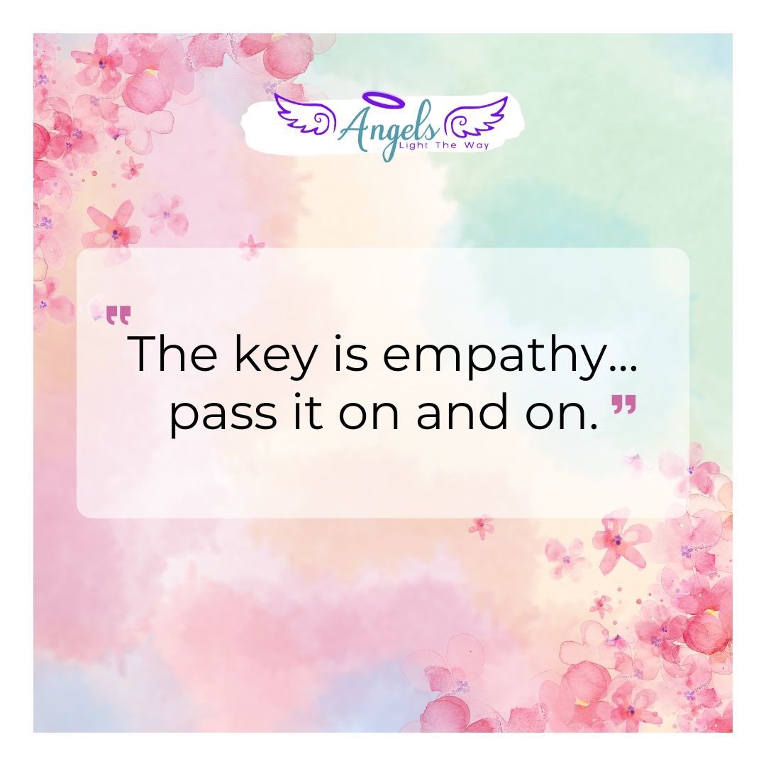 Unlock the power of understanding 🗝️ Empathy is the key that opens hearts. Pass it on and watch the world transform.

#EmpathyMatters #KindnessIsKey #SpreadEmpathy #UnderstandingHearts #Compassion #BeTheChange #OpenHearts #PassItOn #AngelsLightTheWay #EmpathyRevolution