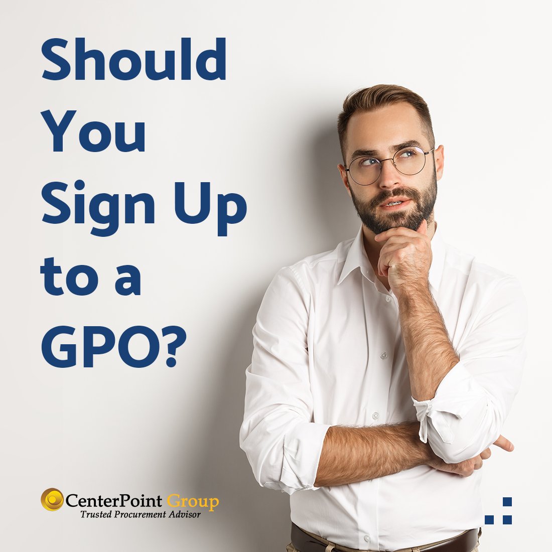 Considering joining a #GPO? 🤔 Here's why it could be a game-changer:
Cost Savings 💰
Efficiency ⏱️
Vast Supplier Network 🌐

Learn more here: hubs.la/Q02vW0dM0 

#GroupPurchasing #Procurement #CostSavings #Savings #Efficiency #SupplierNetwork #CenterPointGroup