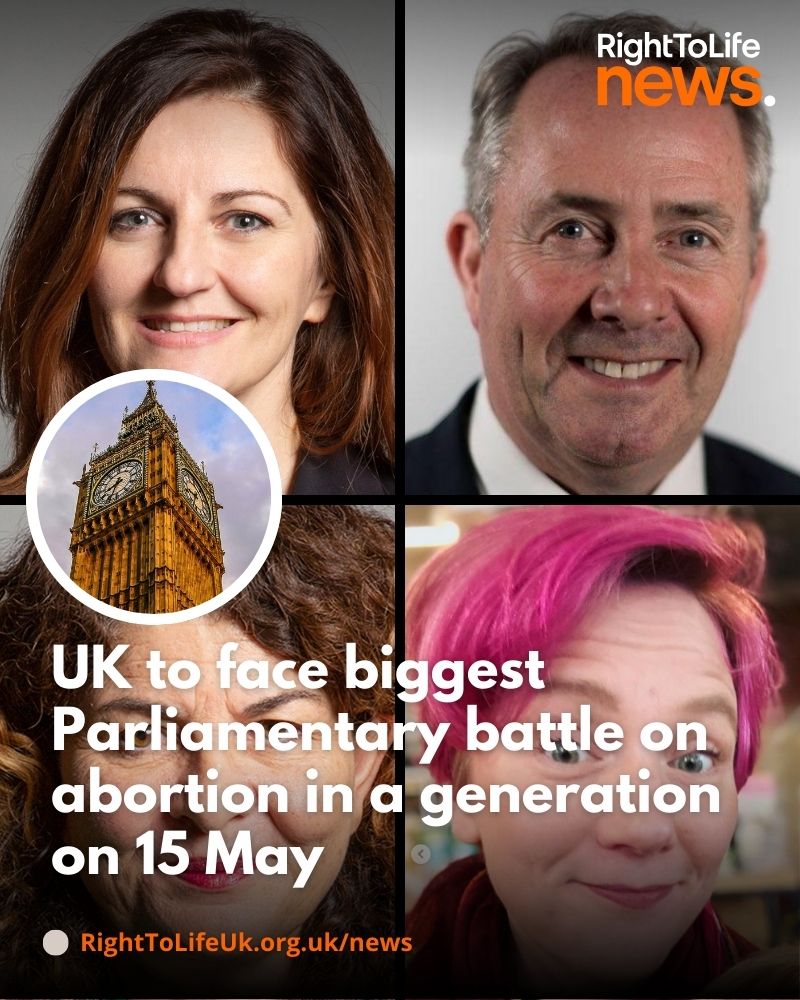 The UK will face the biggest Parliamentary battle on abortion in a generation on 15 May🤰To read the full article, click here: righttolife.org.uk/139m