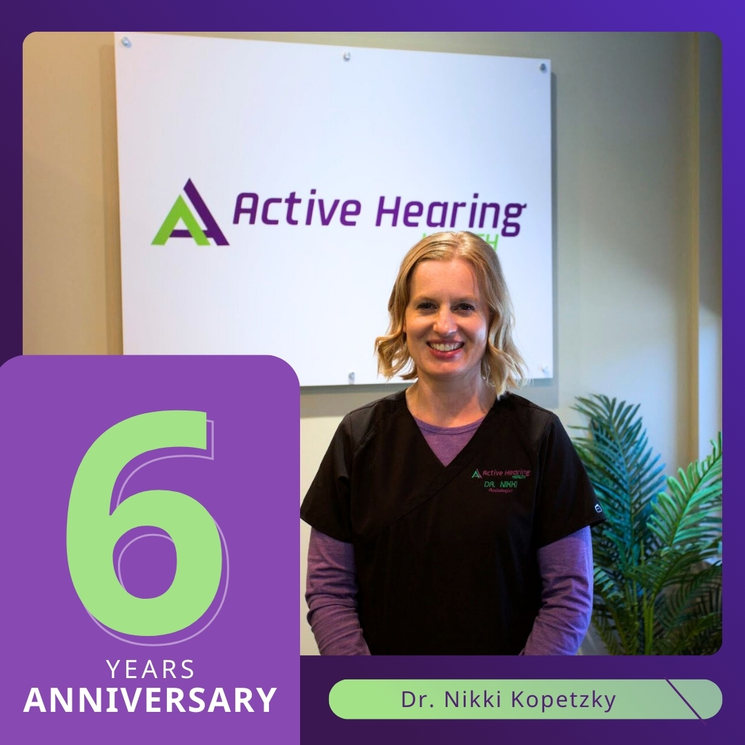 It’s Dr. Nikki’s 6th year with this company! 🥳 Here’s to an incredible 6 years of making a difference at this company. Your passion and dedication is inspiring! #ActiveHearingHealth #HealthyHearingNow #Workiversary