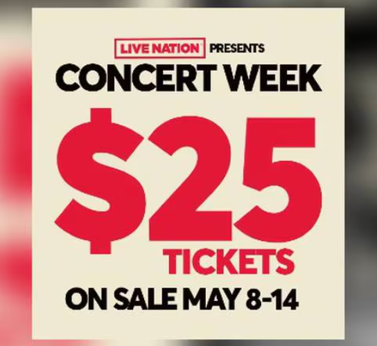 It's baaaaack - @LiveNation #ConcertWeek!! $25 all-in tix to a TON of shows: @TheDoobieBros, @_DeepPurple, @Skynyrd & @ZZTop, @SantanaCarlos & @CountingCrows, @kcreospeedwagon & more! wbab.com/news/live-nati… Share for your friends! ~ @niqueWBAB