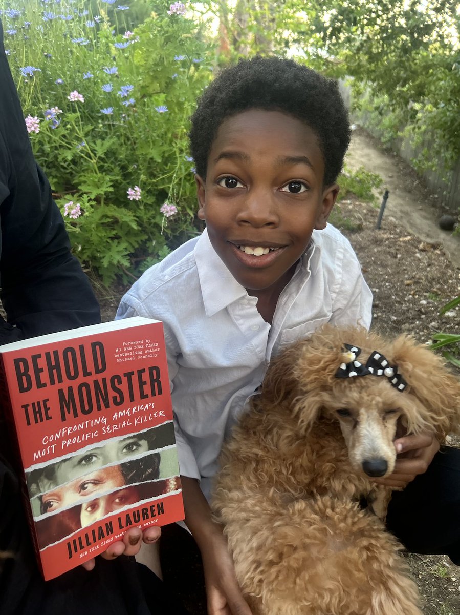 Jovi reads the BEHOLD THE MONSTER paperback: A Saga