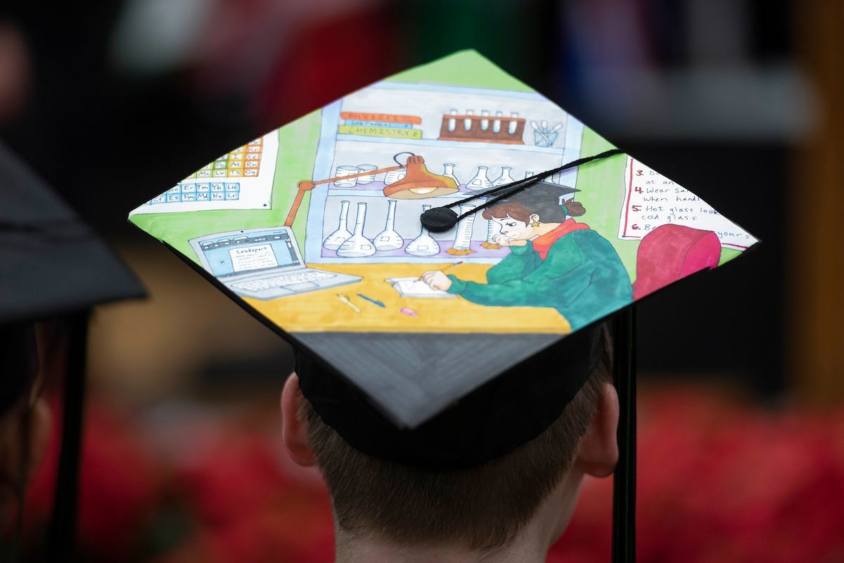 Spring 2024 Commencement is just around the corner. Will you be decorating your cap for graduation? 

#UWParkside #Commencement #ThrowbackThursday