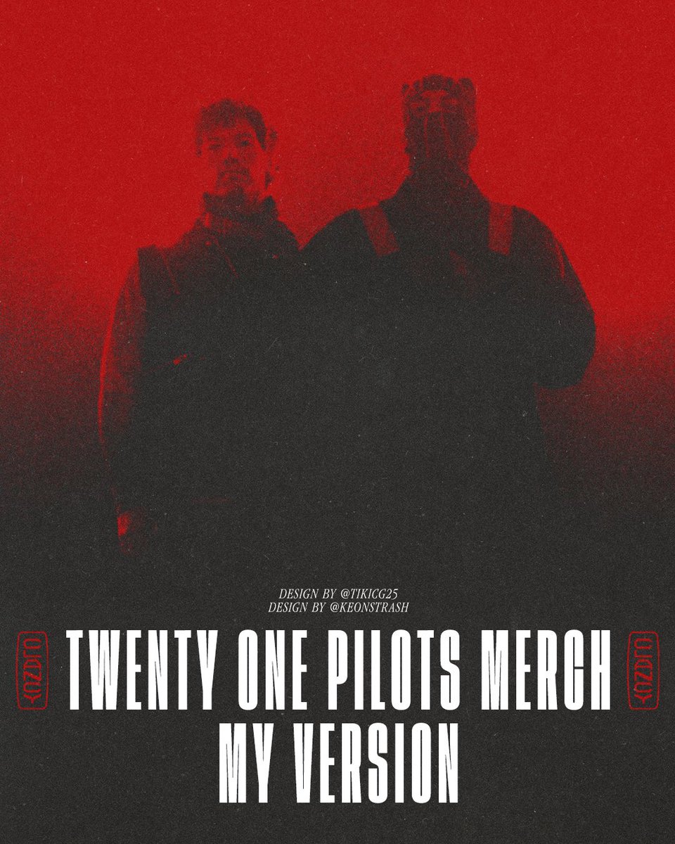 🧵|| my version of the twenty one pilots merch (unofficial products) 
•
my dms are open in case you want to hire me, so I can make merch that the fandom likes :) 
•
#cliqueart #twentyonepilots