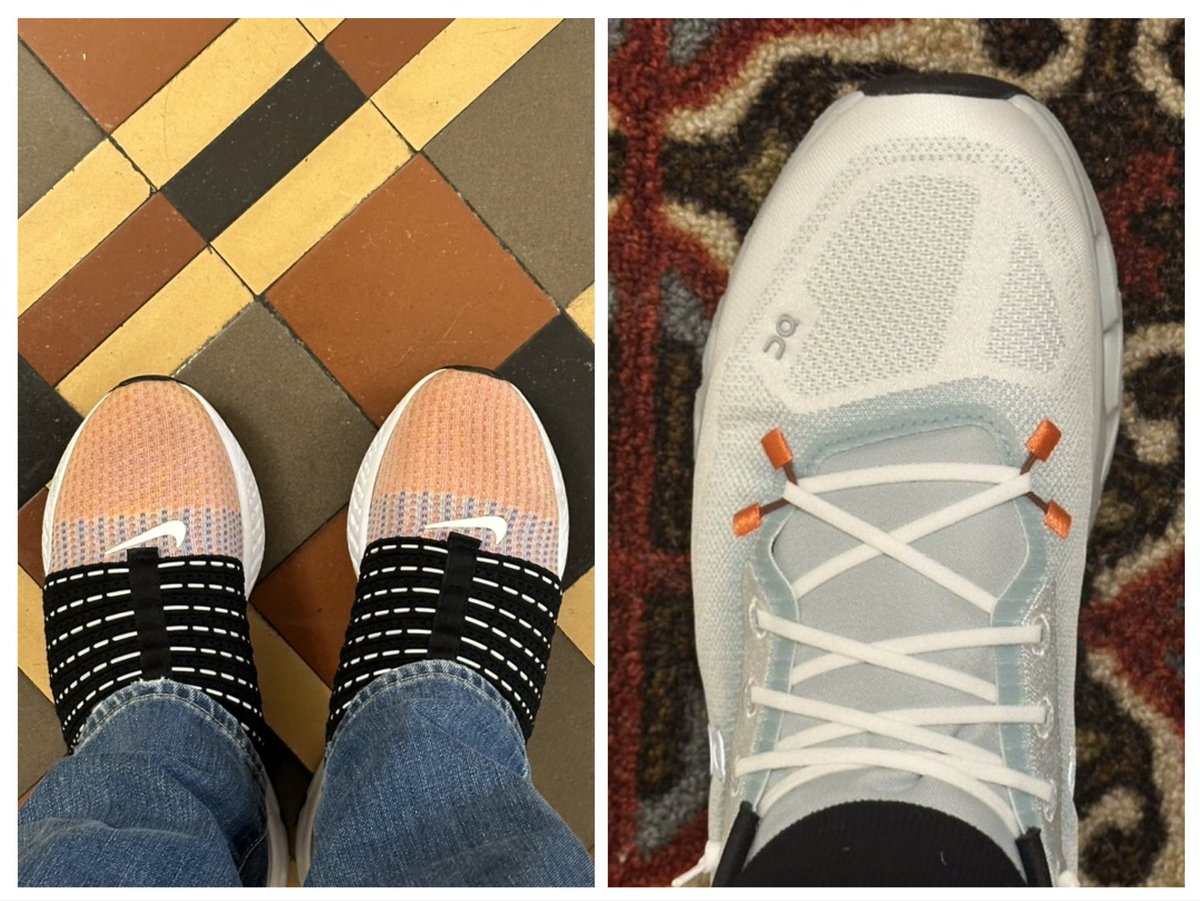 'A journey of a thousand miles begins with a single step' let’s check which one is more comfortable @PASMeeting #PAS2024 #PASfootwear #preventNEC