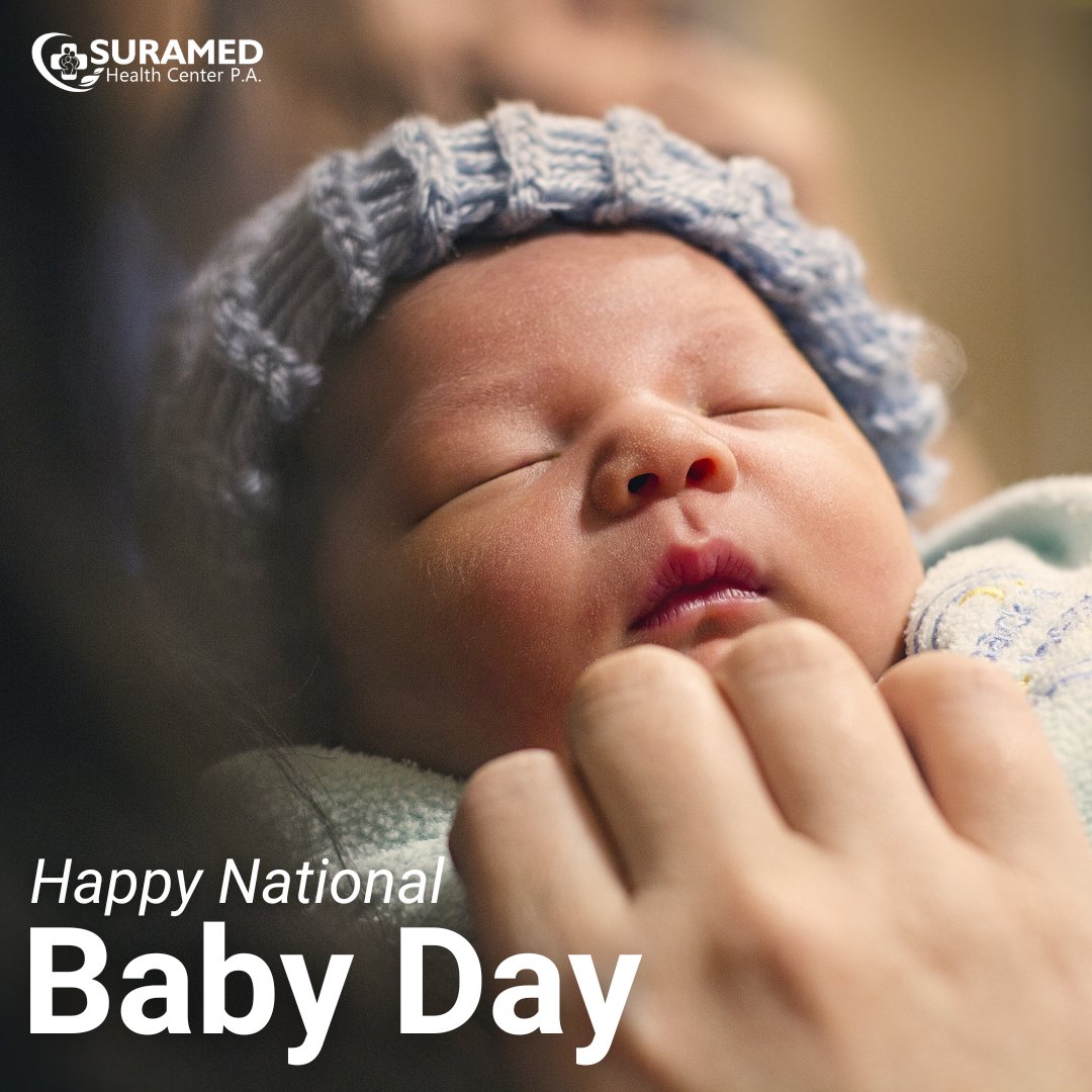 Happy National Baby Day! 🎉 Today, we celebrate the little bundles of joy who bring endless love, laughter, and wonder into our lives. 

#SuraMedHealthCenter #NationalBabyDay #BundleOfJoy #BabyDay #Pediatrician #Pediatrics