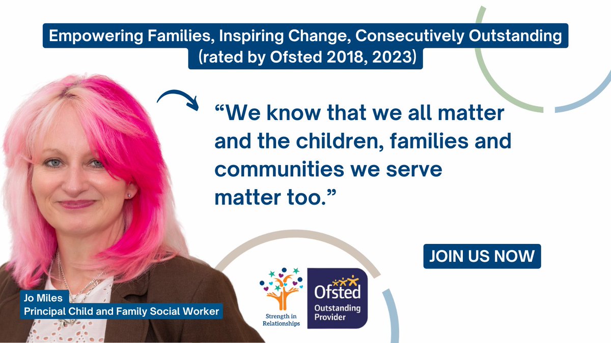 Be the change you trained to be

Our #socialworkers are given continuous #professionaldevelopment; they have great managers and colleagues who support them and have #flexible, hybrid and modern ways of working

Find out more: bit.ly/ChildrenandFam…
