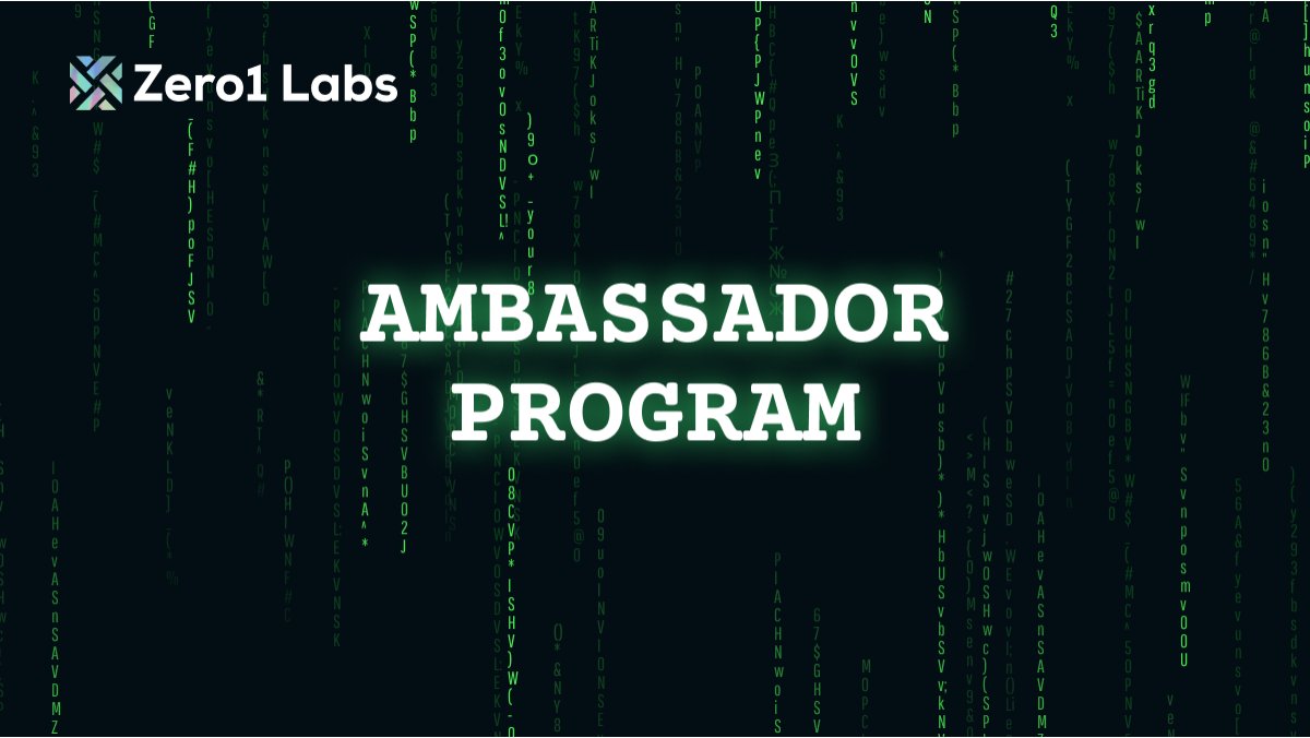 We're scaling up our efforts to build an international community through our Ambassador Program spanning across 16 countries.

Join us on this journey as you enjoy exclusive access, job opportunities, and rewards.

Apply now: tally.so/r/wAlq5e