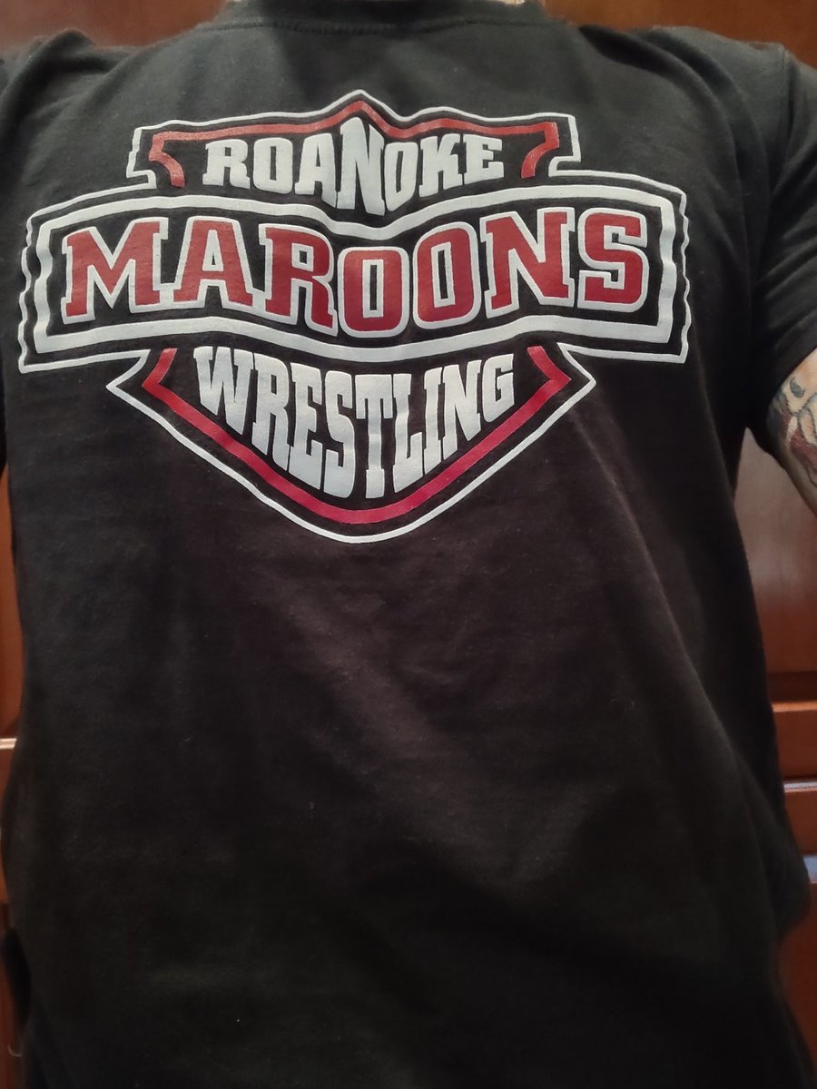 Day 2 #WrestlingShirtADayInMay @NokeWrestling @Noke_RTC