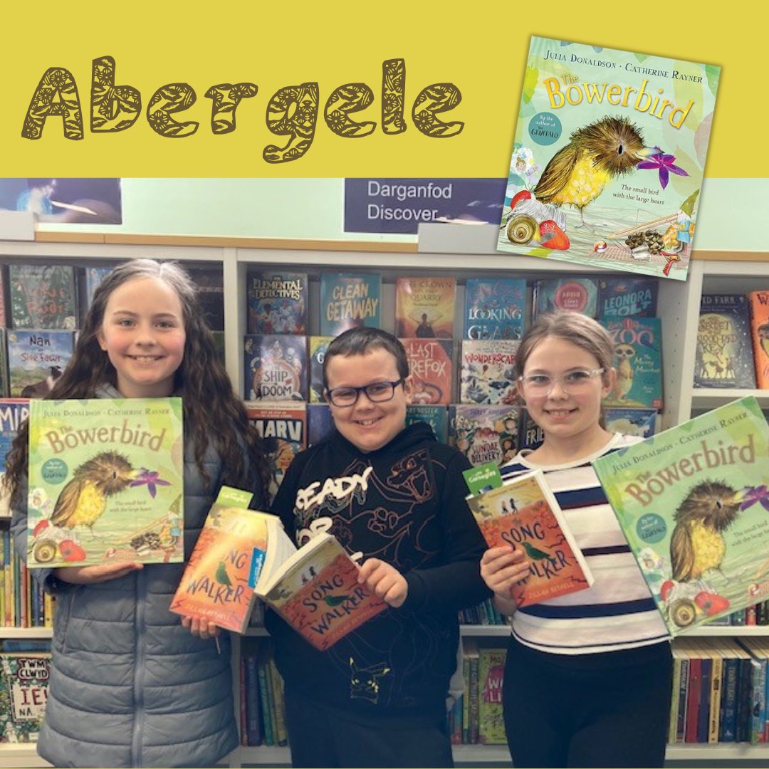 Members of Abergele’s Reading Friends group are really excited to be shadowing the #YotoCarnegies24 awards! ⬇️💙⠀ ⠀ They had a brilliant time reading and discussing ‘The Bowerbird’, and are looking forward to the ‘Song Walker’ too. 📖 @carnegiemedals @cilipinWales