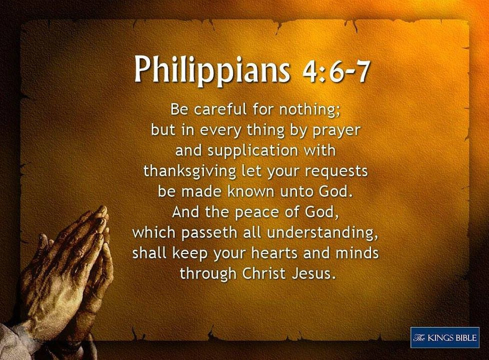 Be careful for nothing; but in every thing by prayer and supplication with thanksgiving let your requests be made known unto God. @freebetsyb @beholy404 @72ps @edmontonthe @zodwabongo @teruyotoikka @pamgibs64104547 @jerome4jesus1