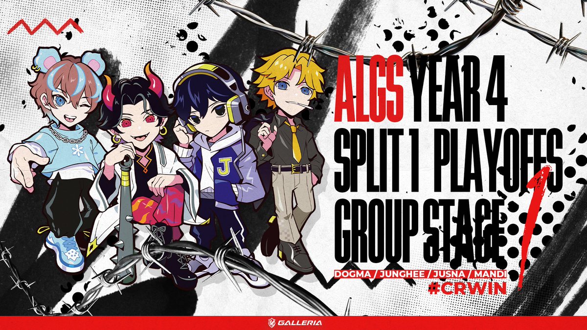 【ALGS Year 4 Split1 Playoffs】 -Group Stage Day1  ⚔️5/3(金)  6:30~  Group A & B  11:00~ Group A & D  - Dogma(@DogmaApex) - JungHee(@Jung_Heeeee) - Jusna(@Jusna_s)  - Mandi(@Mandi930)  🔴YouTube https://piped.video/i7Sz1W6W03w 🟣Twitch twitch.tv/esports_rage #CRWIN #ALGS