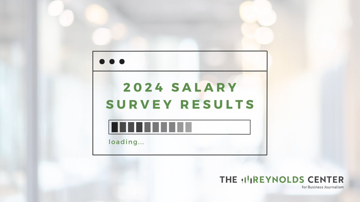 Submissions are closed for our 2024 #BizJournalism salary survey, but there's still a lot to look forward to. Keep your eyes peeled for the upcoming press release and salary insights available in June!

Check out the press release from our 2023 survey at ow.ly/N2UT50RrjH9.