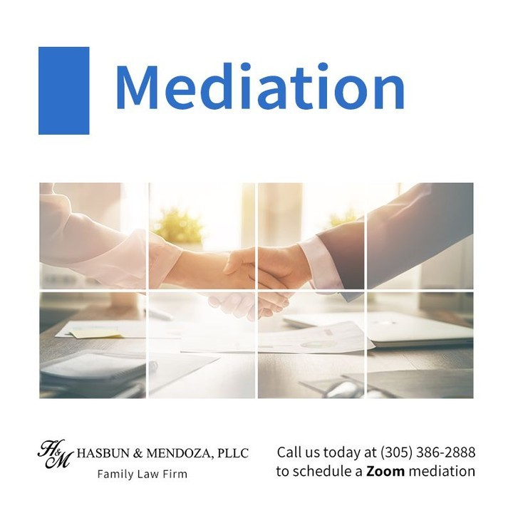 Mediation is a safe and confidential atmosphere that can lead to a successful settlement. Call (305) 386-2888 to coordinate a mediation through Zoom.
---
#Divorce #FamilyLaw #Florida #PaternityServices #ChildSupport #Adoption #Domesticviolence #Mediation #Hasbun #Mendoza #Law