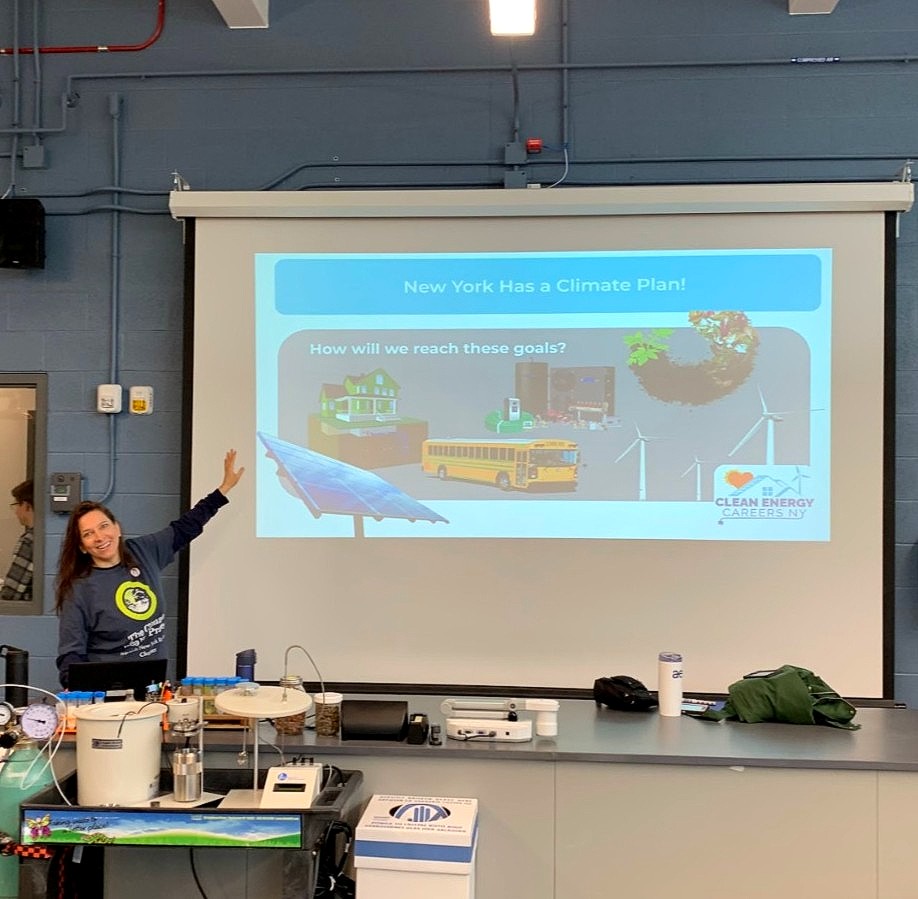 Last week at @sunymorrisville over 150 high school students got firsthand exposure to the many benefits and opportunities within @EnergyCareersNY! For more info on events like these check out cleanenergycareersny.org