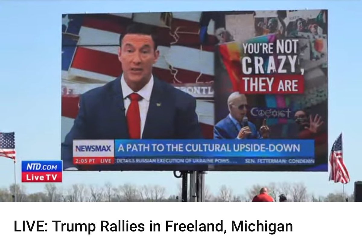 Who’s got two thumbs and was played on the Jumbotron at the Michigan Trump rally yesterday??? THIS GUY!!!!