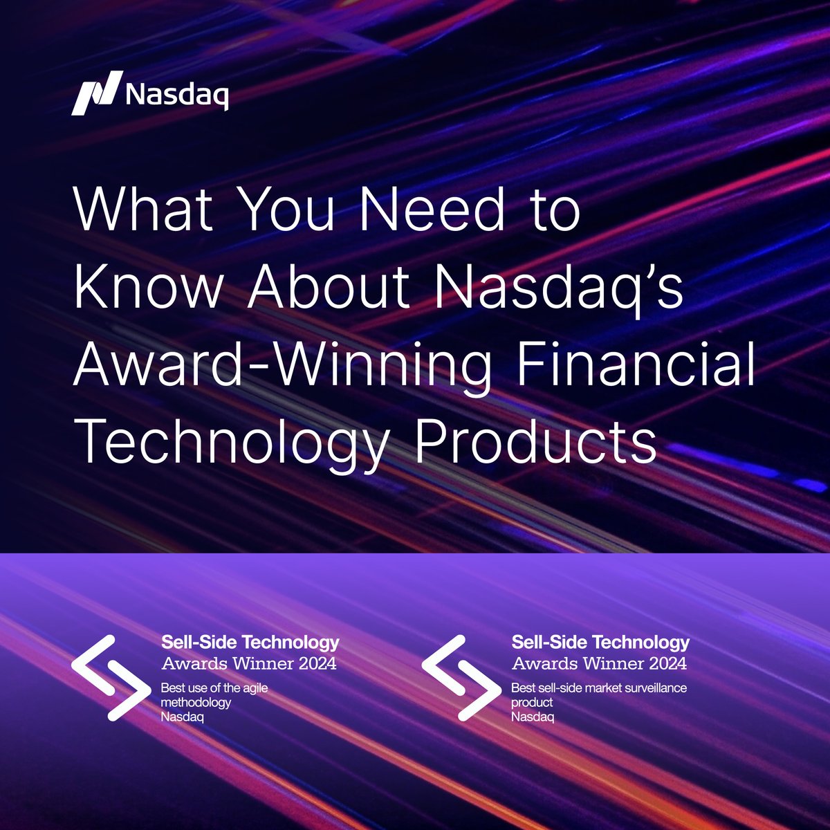 📌 What you need to know about @Nasdaq Financial Technology's Nasdaq Market Surveillance (NMS), Nasdaq Trade Surveillance (NTS) and Nasdaq's Risk Platform (NRP) products. 🏆 In honor of Nasdaq Financial Technology's recent wins at the @WatersTech Sell-Side Technology Awards, we…