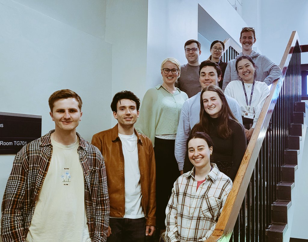 Super proud of this team and the rest of the team I co supervise. Pity Sophie and Georgie were not with us, but nothing photoshop cannot address. #researchculture #pharma