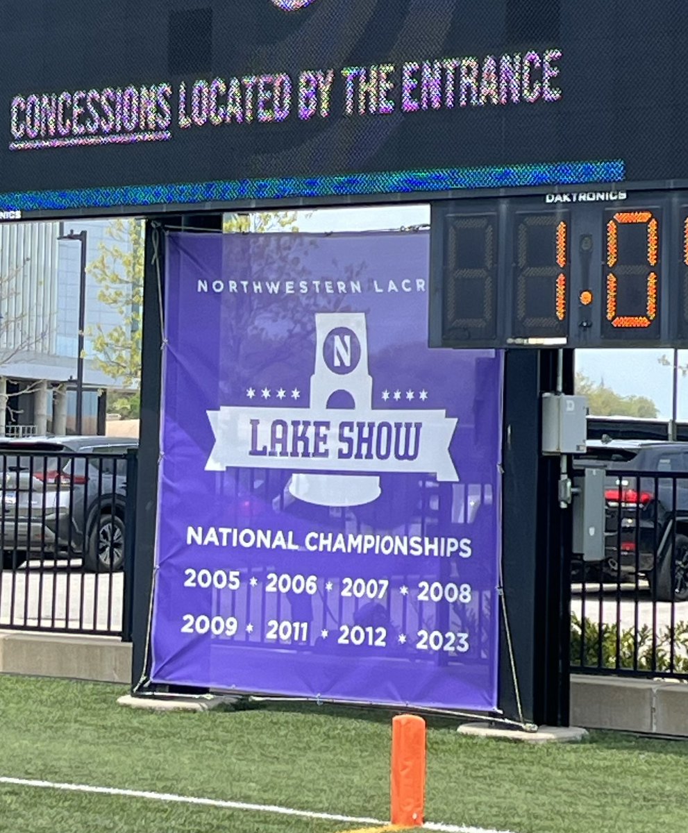 Chris Lowery (@coachclow) on Twitter photo First time at the Lake Show.
<a href="/NULax/">Northwestern Lax</a>
<a href="/BigTenNetwork/">Big Ten Network</a>
<a href="/bigten/">Big Ten Conference</a>
#8Nattys First time at the Lake Show.
<a href="/NULax/">Northwestern Lax</a>
<a href="/BigTenNetwork/">Big Ten Network</a>
<a href="/bigten/">Big Ten Conference</a>
#8Nattys