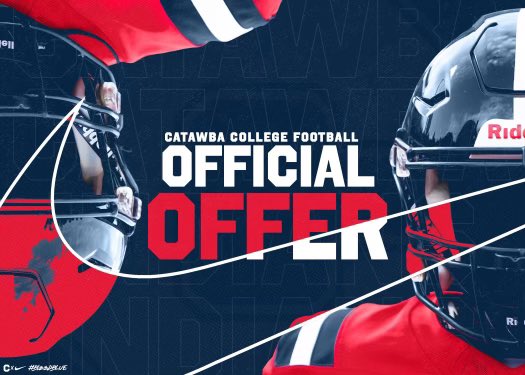 Hank Webb (@hankwebb_12) on Twitter photo After a great call with <a href="/CoachBThomson/">Braden Thomson</a>, I am extremely blessed to receive my first offer from Catawba College. Go Indians!🔵🔴<a href="/CatawbaFootball/">Catawba Football</a> <a href="/Bury_HornetsFB/">Salisbury Hornets Football</a> <a href="/mikelondonpost3/">mike london</a> <a href="/DanOrnerKicking/">DanOrnerKicking</a> <a href="/ClaytonTrivett/">Coach Trivett</a> After a great call with <a href="/CoachBThomson/">Braden Thomson</a>, I am extremely blessed to receive my first offer from Catawba College. Go Indians!🔵🔴<a href="/CatawbaFootball/">Catawba Football</a> <a href="/Bury_HornetsFB/">Salisbury Hornets Football</a> <a href="/mikelondonpost3/">mike london</a> <a href="/DanOrnerKicking/">DanOrnerKicking</a> <a href="/ClaytonTrivett/">Coach Trivett</a>