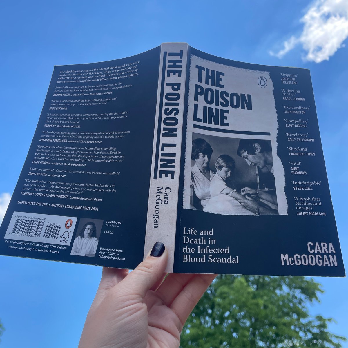 The Poison Line: Life and Death in the Infected Blood Scandal - out in paperback 2 weeks today. Four days before the inquiry’s final report. Pre-order now and get up to speed! 🙏 amazon.co.uk/gp/aw/d/024199…