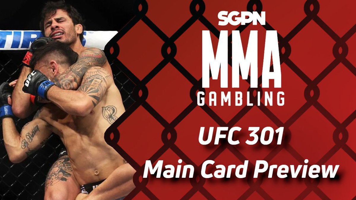 UFC 301 Main Card Betting Guide (Demolish the English Language) | MMA Gambling Podcast (Ep.558) - @jefffoxwriter & @gumbyvreeland agree on a chalky main card 🎵: buff.ly/3wqt4tF 🎥: buff.ly/4abe1Cg 🗣️: buff.ly/3pXsGfi @gamblingpodcast #ufc #ufc301