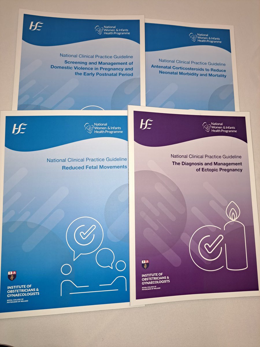 📖 ‼️ New national clinical guidelines on the diagnosis & management of ectopic pregnancy, & reduced fetal movements, are among those launched @NWIHP National Midwifery Conference this week by @MurphyNicolai 👉🏻 ucc.ie/en/pregnancylo…