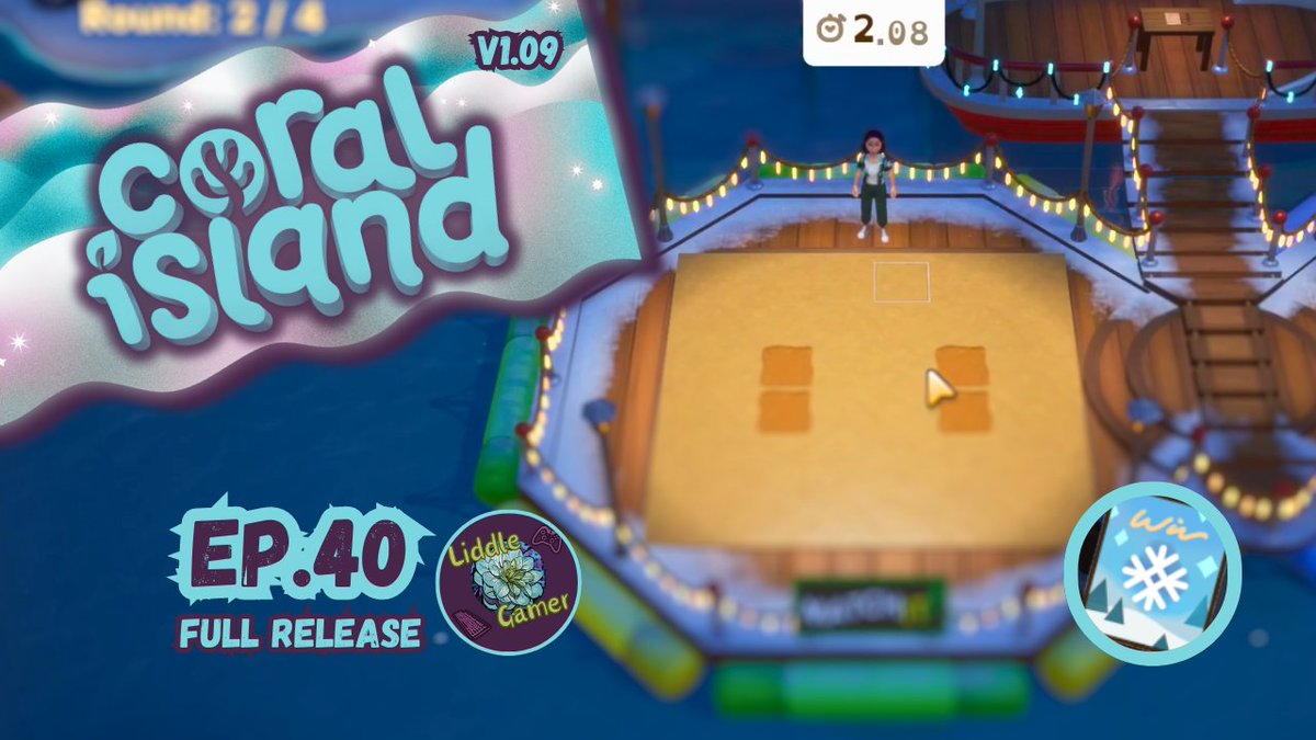 Exploring the Winter Fair Part 2 in Coral Island
Watch Here: youtu.be/HsnEpXIKgGs

#coralisland #stairwaygames #gameplay #letsplay #cozygames #friendship #adventure #simulationgames #gamingcommunity #gamer #gamergirls #farminggame #lifesim #steam