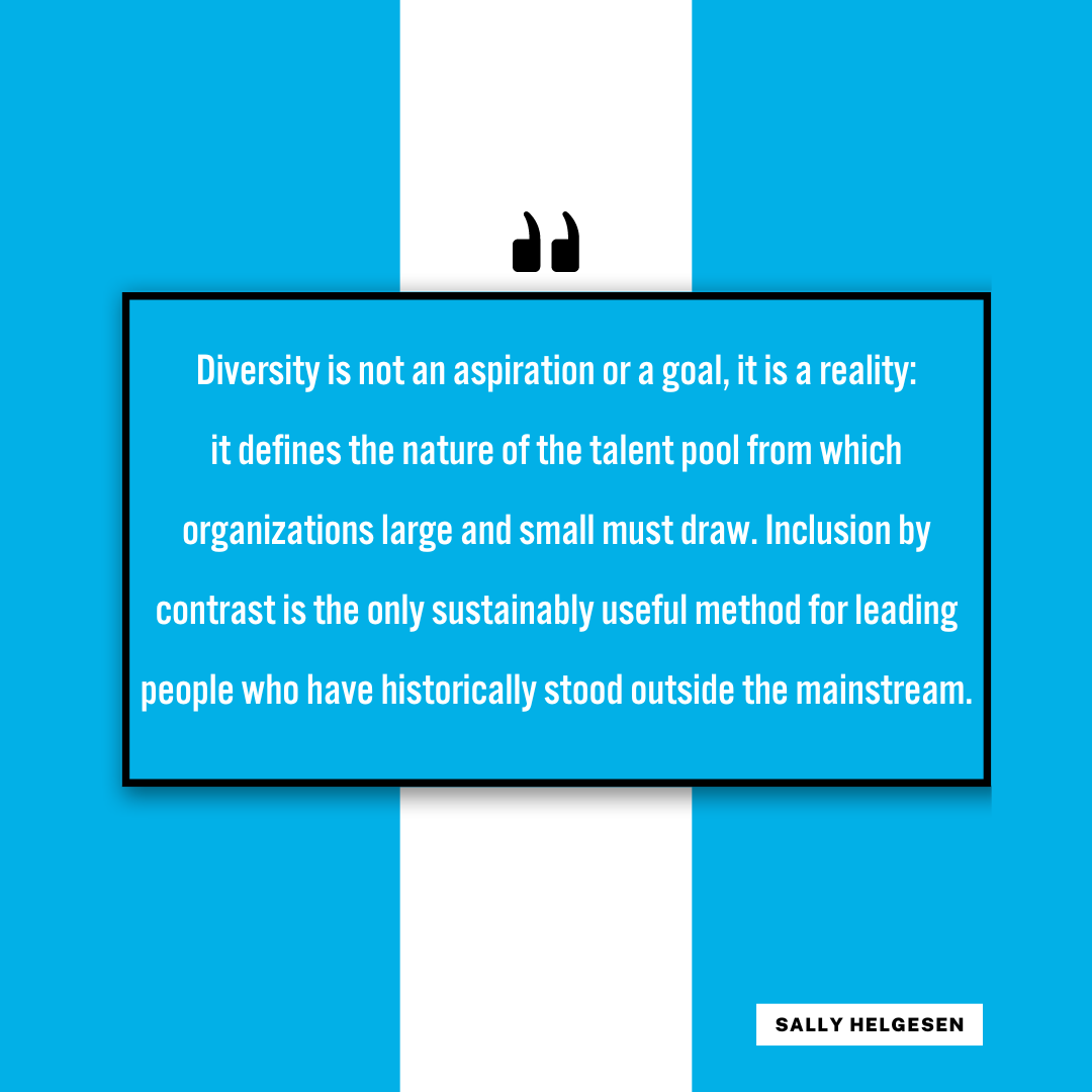Diversity is not a goal to strive for. It's a reality that defines the nature of the global talent pool that organizations must tap into. Inclusion by contrast is the only sustainable means of empowering those who have historically been sidelined. Dive deeper into ''Rising…