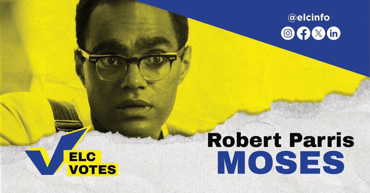 The ELC celebrates voting rights pioneer, civic leader, and educator, Robert Parris Moses trailblazing efforts in making sure that #BlackVotersMatter. 

#VoteForChange #VoteProud #ELCVotes