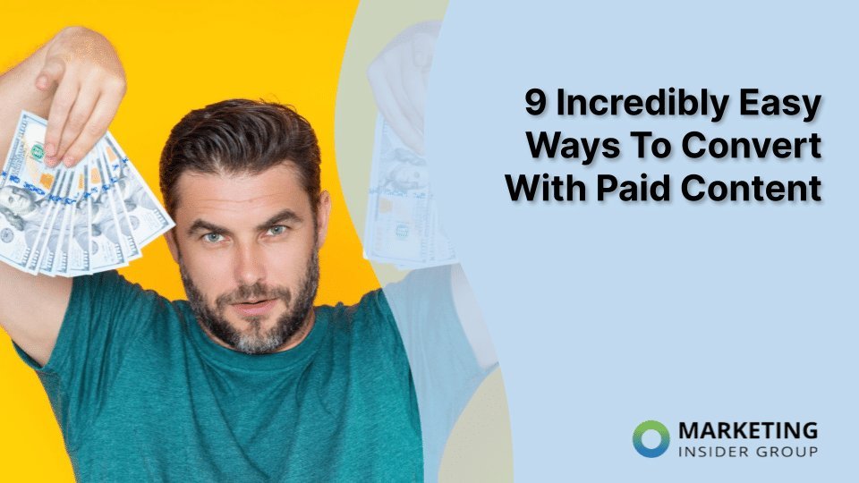 9 Incredibly #EasyWays To Convert Customers With Paid Content 📚 rite.link/KZLW 👈🏼 Just like we do, you can #advertise on any type of content for next-to-nothing! #socialads