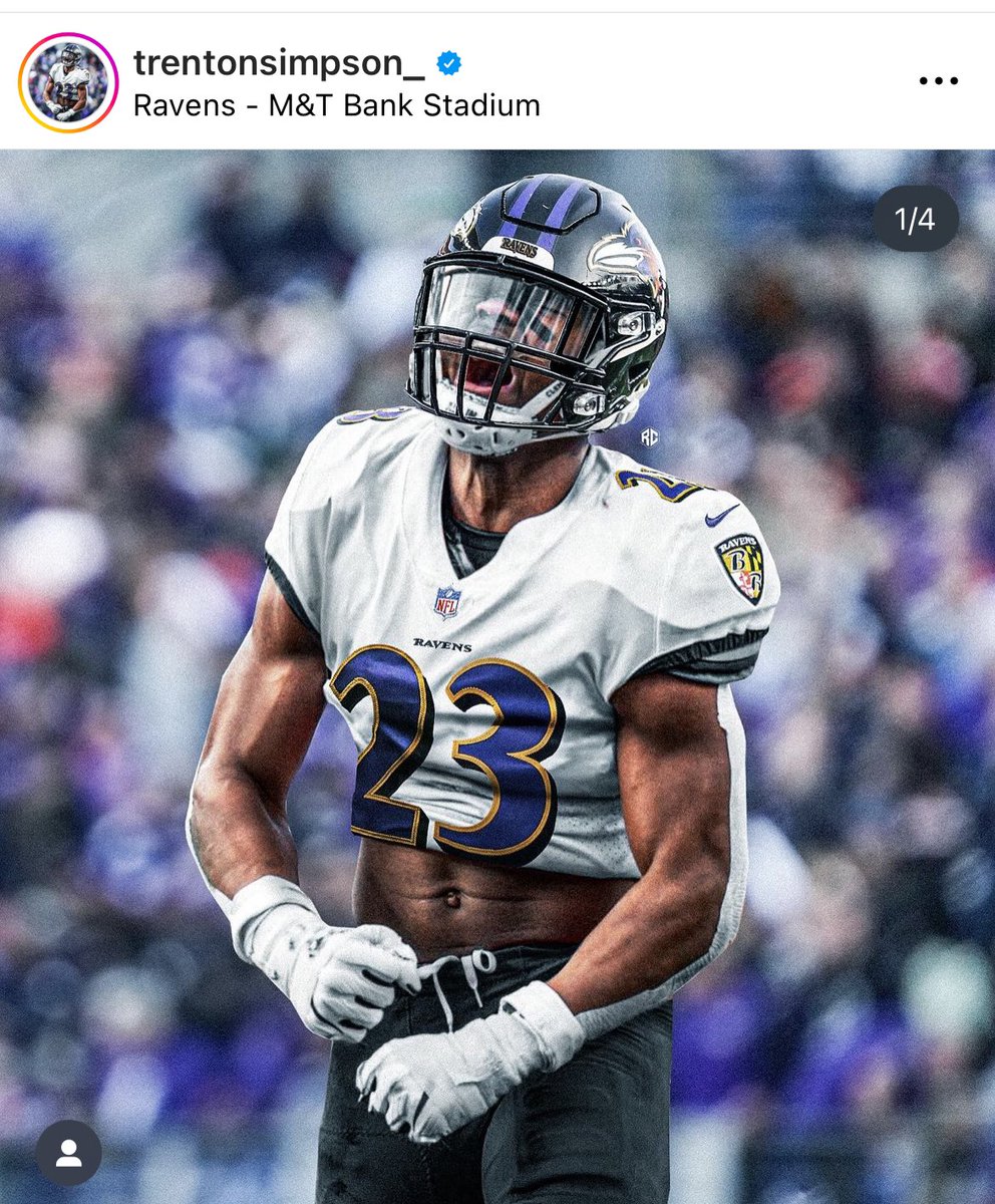 Ravens ILB Trenton Simpson appears to be switching from No. 30 to No. 23