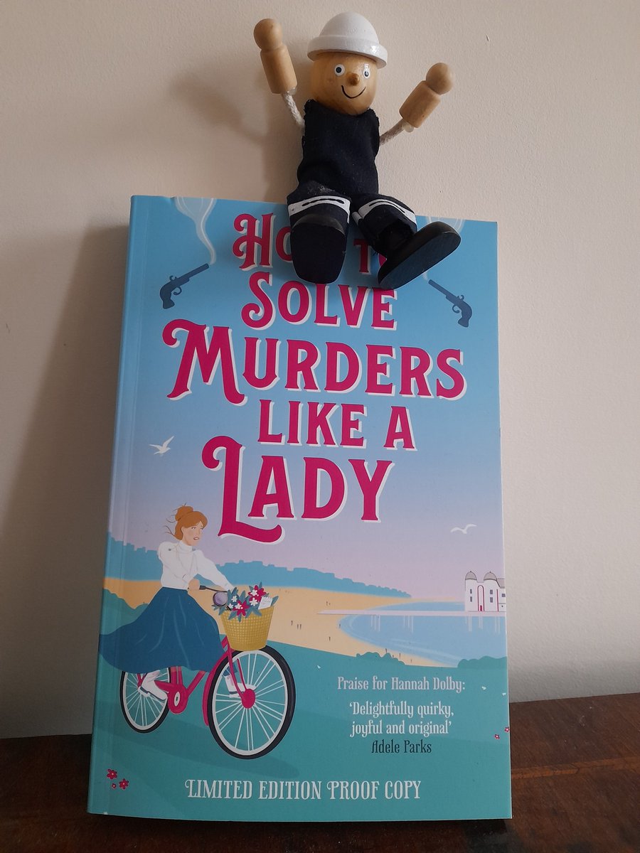 Know I shouldn't look at reviews on NetGalley but I've just had three five-star reviews in a row for #HowToSolveMurdersLikeALady, so can you blame me for seeking the adrenaline hit?!