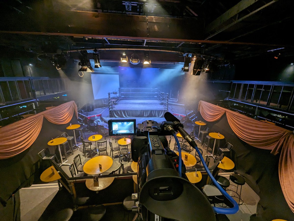 Tonight's office 🎥 

WRESTIVAL at @ThePleasance 

Featuring shows from @Catch22Pro and @theheaddrop