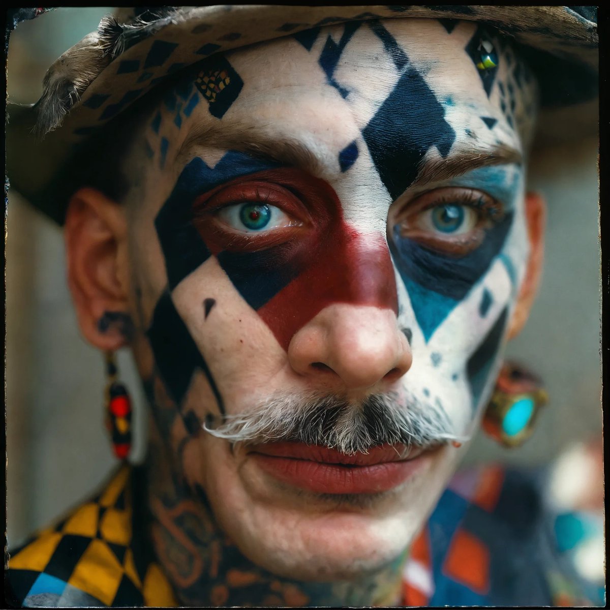 Harlequin #PromptShare #AIart #aiportrait #aiphotography #GenerativeAI #AIphoto #AIportraits #AIArtGallery #aiartistCommunity #AI #NFT #NFTArts