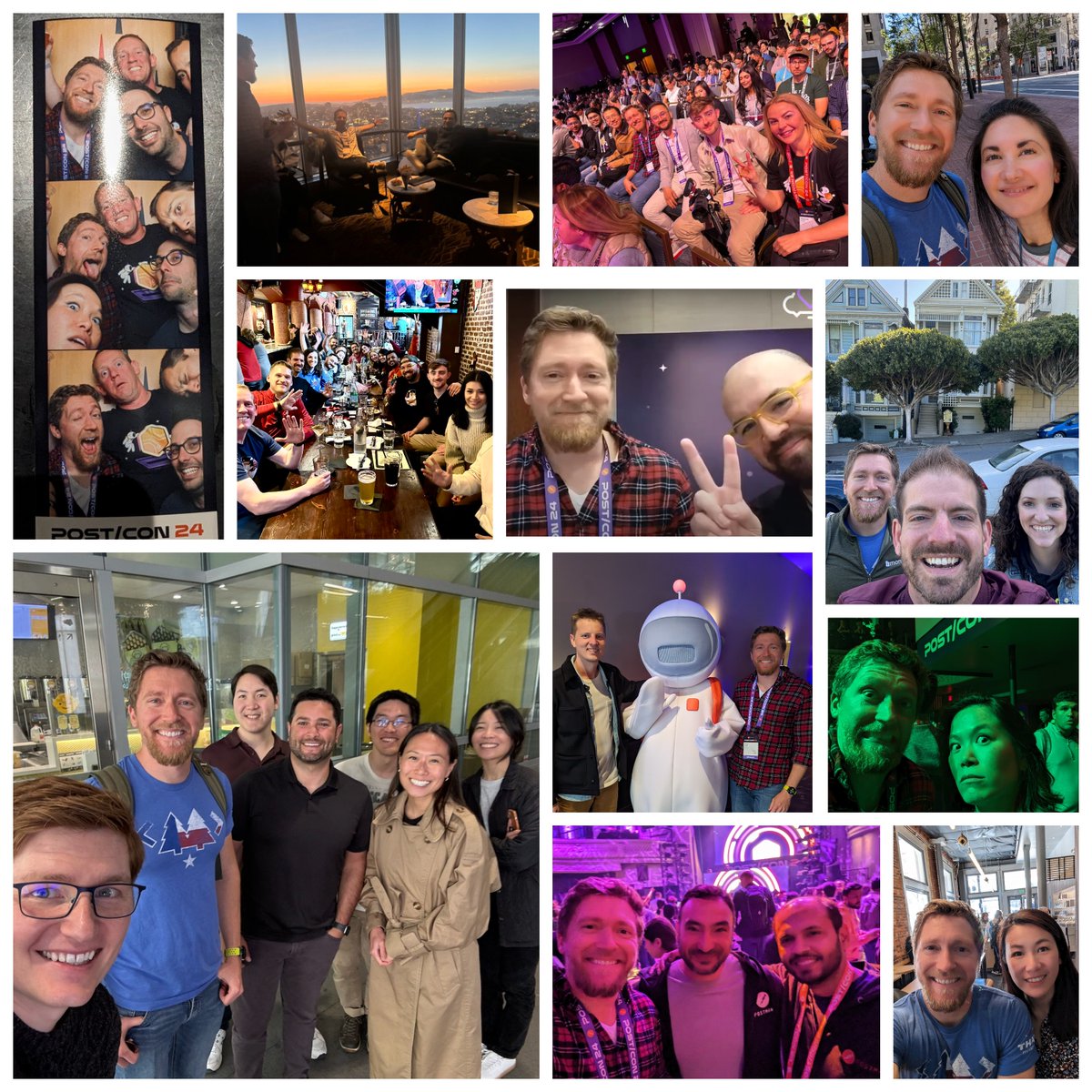 I had an absolutely incredible time in San Francisco this week. It was amazing to meet up with friends I haven't seen in months, some who I've only met virtually, and to make countless new ones. Thank you all for such a memorable experience. See you again soon! 💙 #postcon