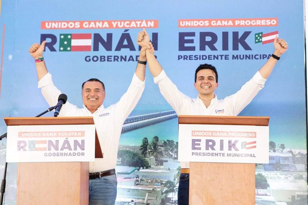 Acompañamos la firma del compromiso de la Agenda #Progreso2050 entre el próx Gobernador, <a href="/RenanBarrera/">Renán Barrera</a>, y el futuro Alcalde, <a href="/erikrihaniglez/">erikrihaniglez</a>, con la cual  ese puerto continuará como un municipio seguro, moderno, ordenado y con más oportunidades para las familias progreseñas.