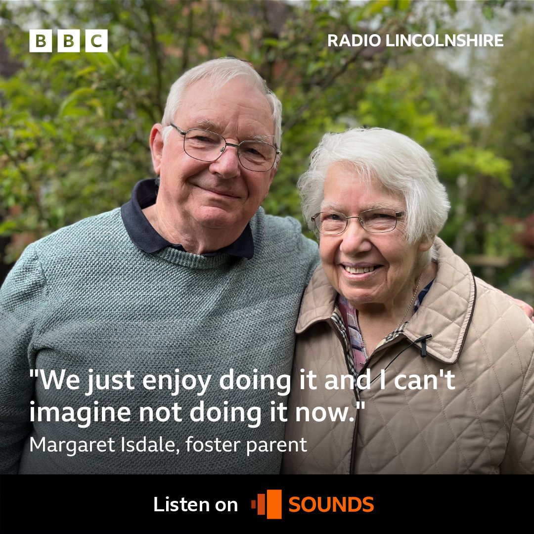 ❤️ A Grantham couple have received a lifetime achievement award after fostering more than 150 children across six decades: bbc.in/4bnGHJd
