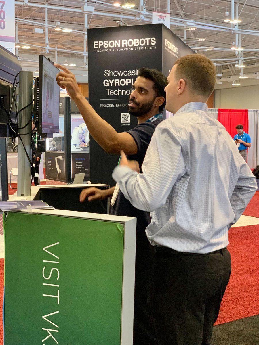 The newest technological advancements can be found at the ASSEMBLY Show SOUTH (@AssemblyMag1), which is taking place live in Nashville, TN.

Visit ASSEMBLY Show South and say hi to us at Booth #749!

#VKSapp #ManufacturingTradeshow #ASSEMBLYShowSOUTH #Nashville