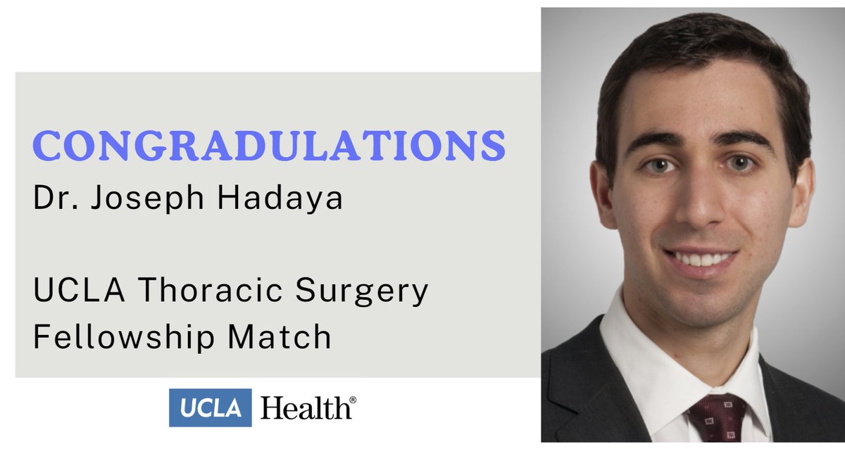 UCLA General Surgery Residency Program tweet media