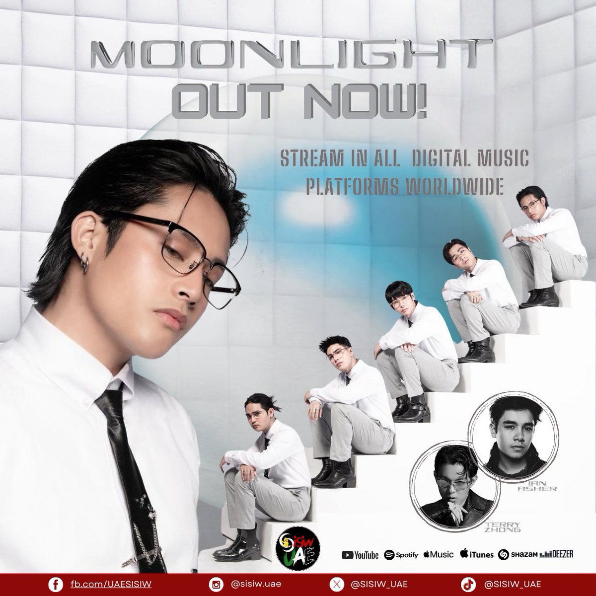 🐥🐣🐥🐣🐥 SISIW, ATIN you know the drill. ⚪️ 'MOONLIGHT' OUT NOW by Ian Asher, SB19, Terry Zhong Listen here: 🔗 orcd.co/inthemoonlight #SB19 #IanxSB19xTerry #MOONLIGHTOutNow
